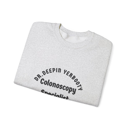 Dr. Deepin Yerbooty Unisex Heavy Blend™ Crewneck Sweatshirt