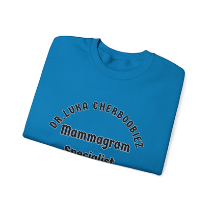 Dr. Luka Cherboobiez Unisex Heavy Blend™ Crewneck Sweatshirt