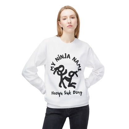 How You Suck Dong My Ninja Name Unisex Midweight Softstyle Fleece Crewneck Sweatshirt