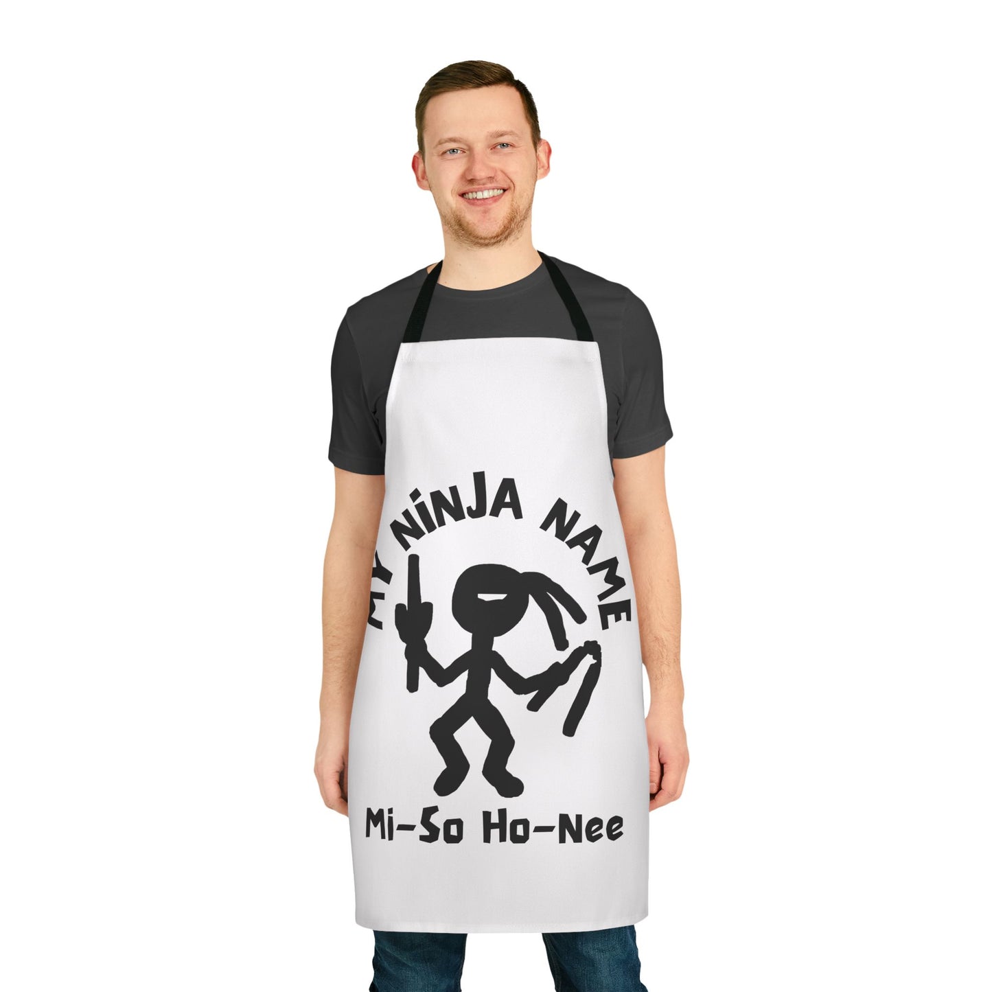 NJ212 Ninja Apron, 5-Color Straps (AOP)