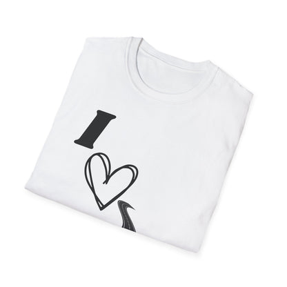 I Love Road Dome Unisex Softstyle T-Shirt