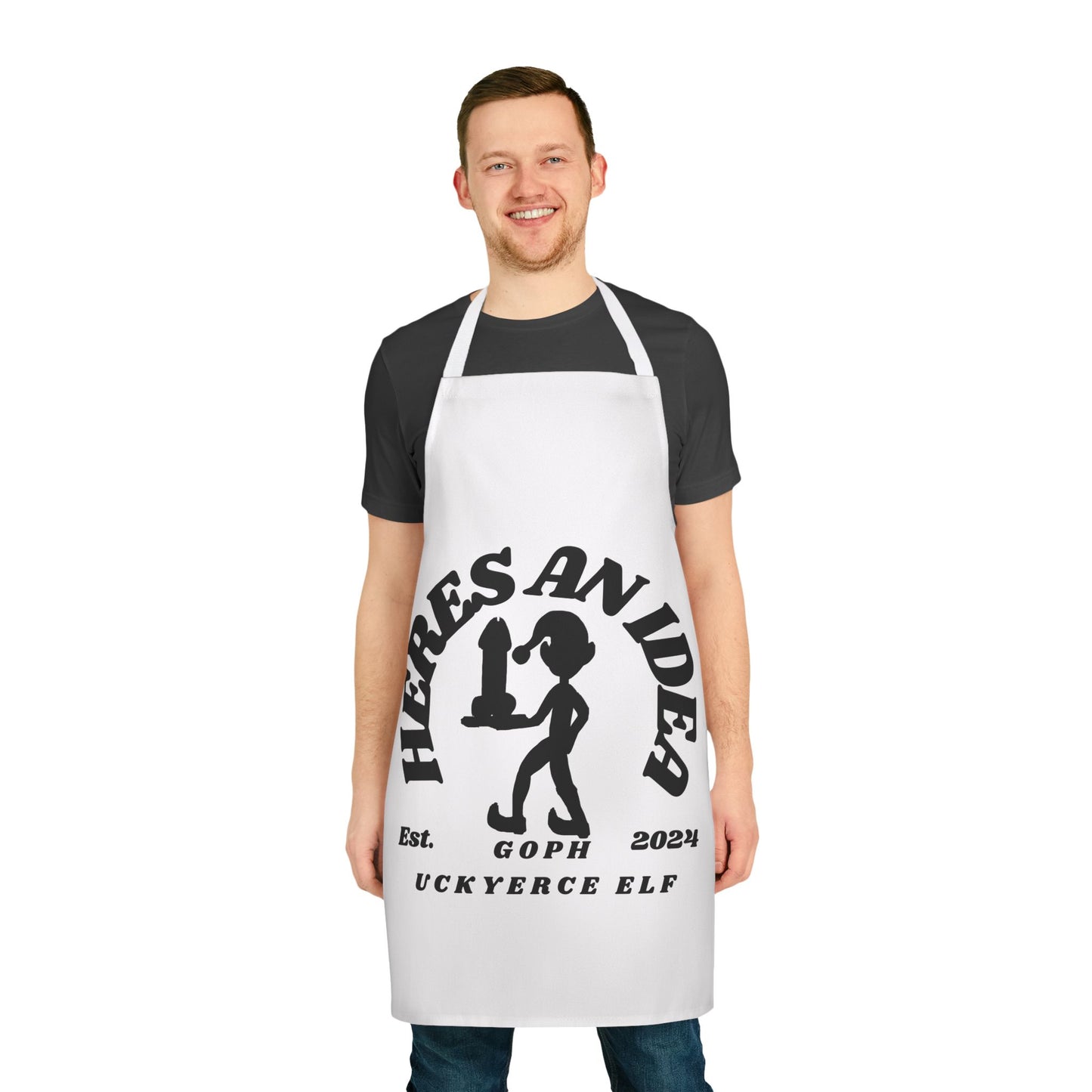 EB144 Elf Apron, 5-Color Straps (AOP)