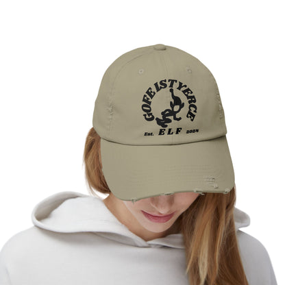 Gofe Istyerce Elf Unisex Distressed Cap