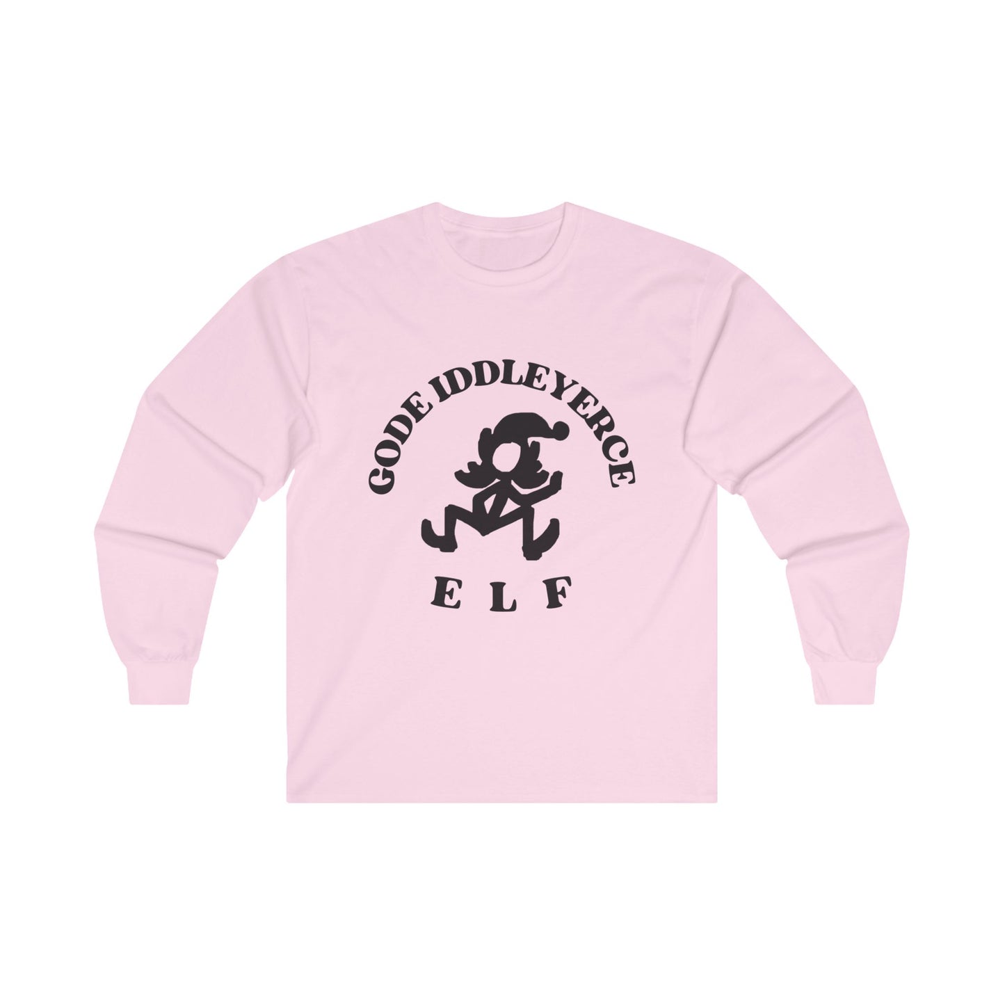 Gode Iddleyerce Elf Unisex Ultra Cotton Long Sleeve Tee