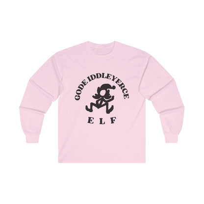 Gode Iddleyerce Elf Unisex Ultra Cotton Long Sleeve Tee