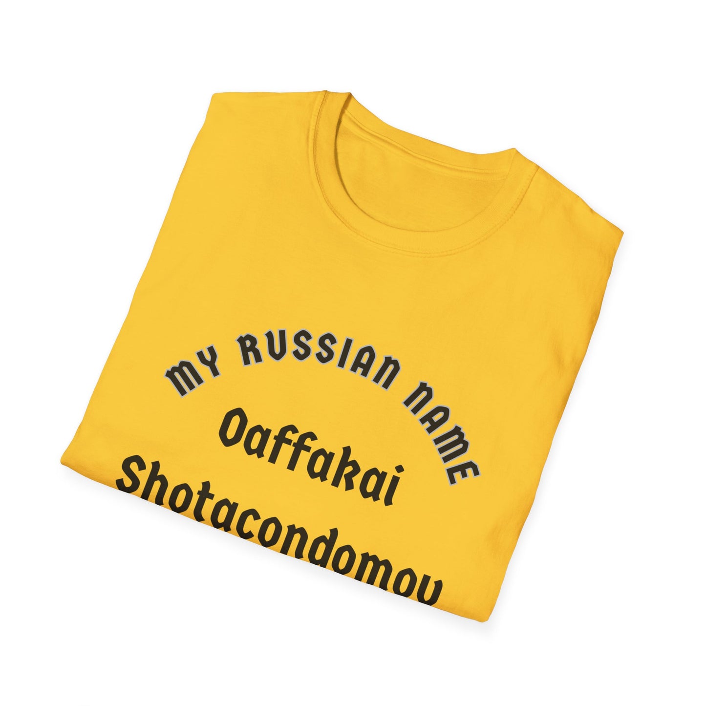 RU367 Unisex Softstyle T-Shirt