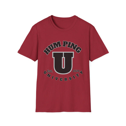 Hum Ping U Screwniversity Unisex Softstyle T-Shirt