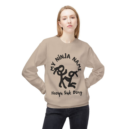 How You Suck Dong My Ninja Name Unisex Midweight Softstyle Fleece Crewneck Sweatshirt