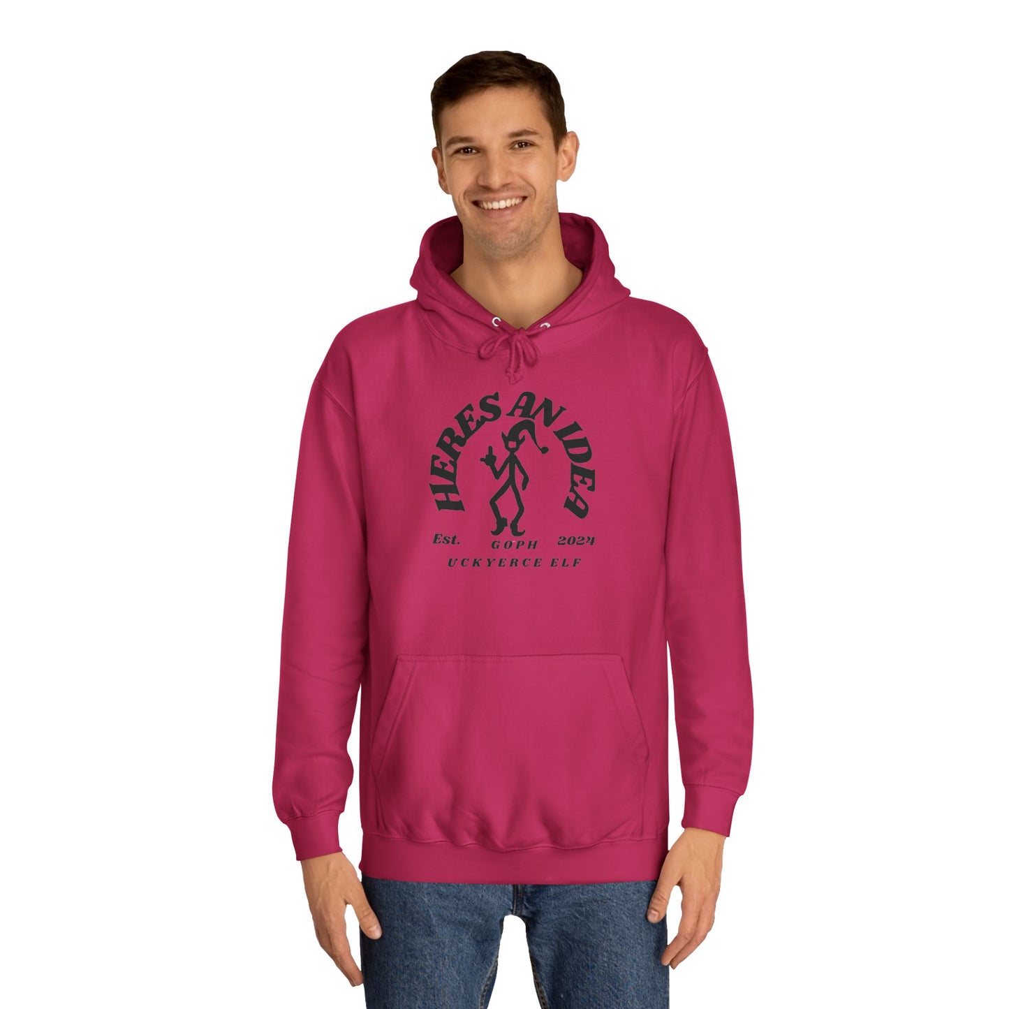 EB145 Unisex College Hoodie