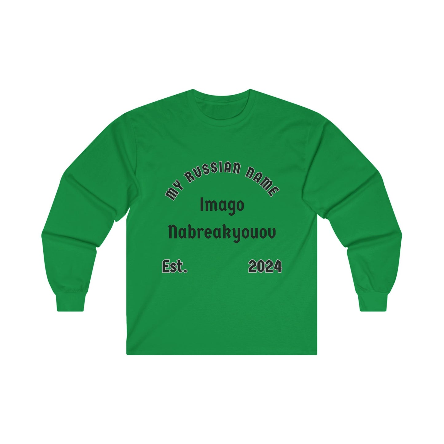 RU358 Unisex Ultra Cotton Long Sleeve Tee