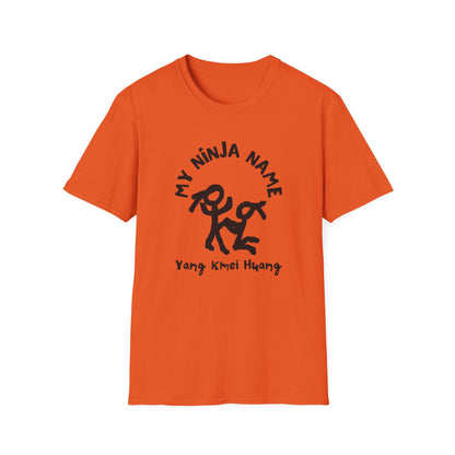 Yank My Wang My Ninja Name Unisex Softstyle T-Shirt