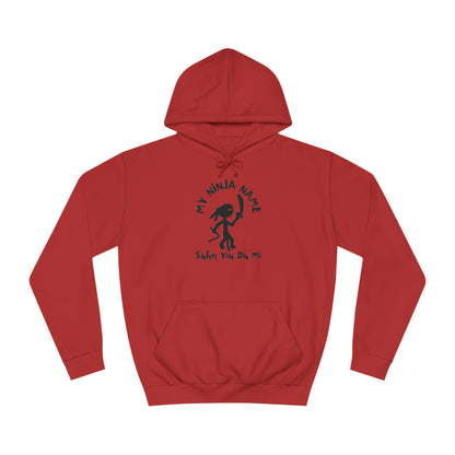 Suhn Yiu Du Mi My Ninja Name Unisex College Hoodie