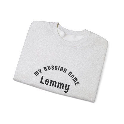 Let Me Stick It In My Russian Name Unisex Heavy Blend™ Crewneck Sweatshirt