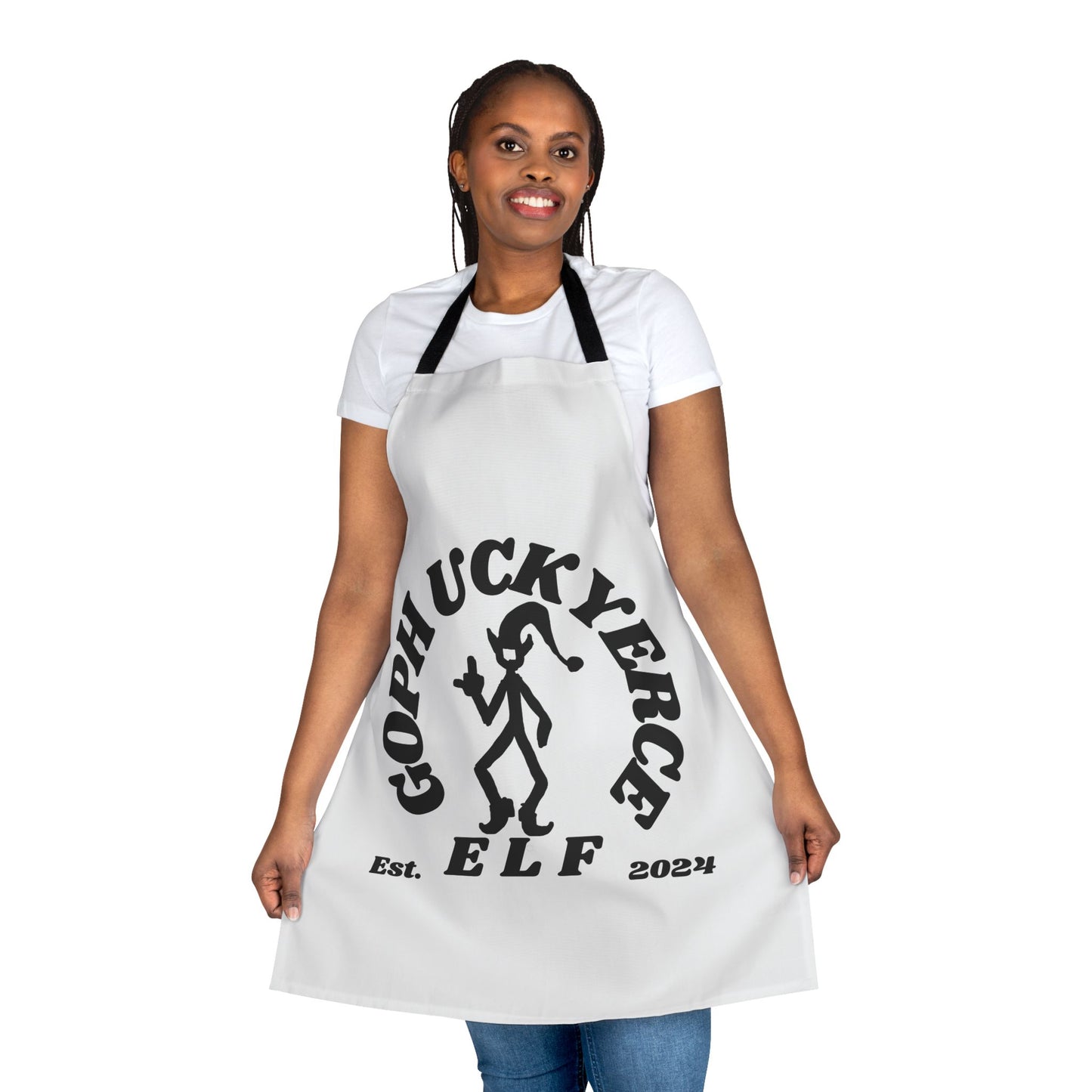 EB142 Elf Apron, 5-Color Straps (AOP)