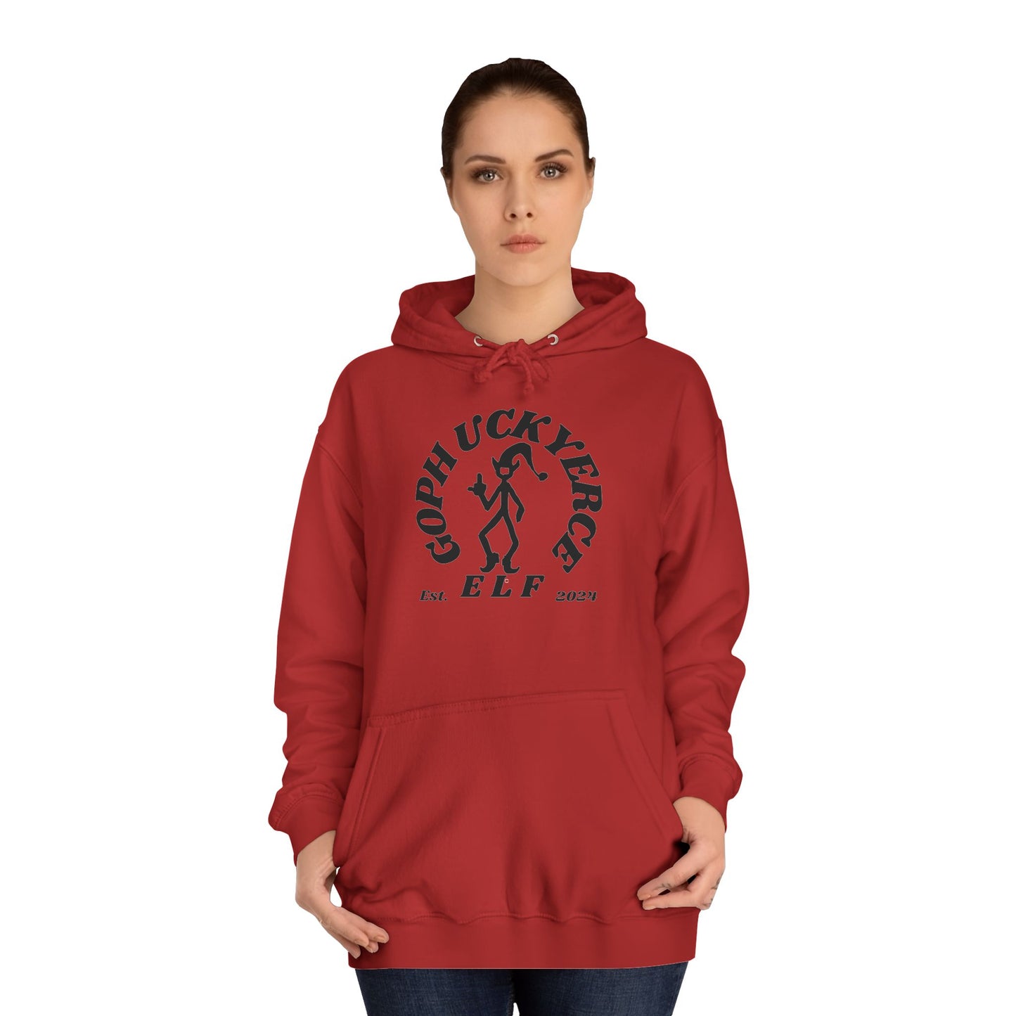 EB142 Unisex College Hoodie