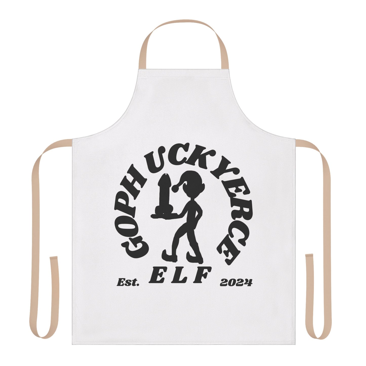 EB143 Elf Apron, 5-Color Straps (AOP)