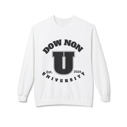 Dow Non U Screwniversity Unisex Midweight Softstyle Fleece Crewneck Sweatshirt