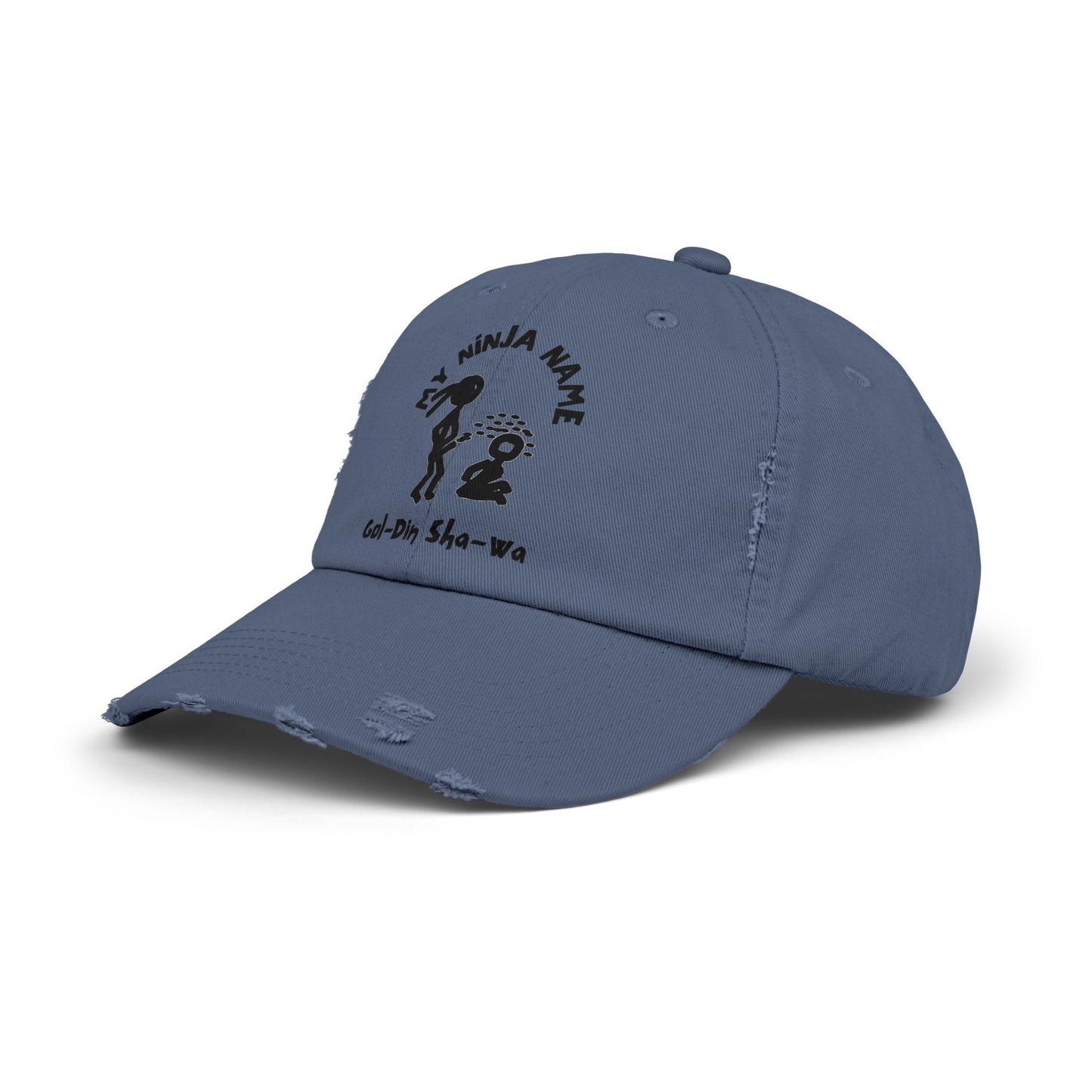 NJ192 Unisex Distressed Cap