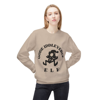 Gode Iddleyerce Elf Unisex Midweight Softstyle Fleece Crewneck Sweatshirt