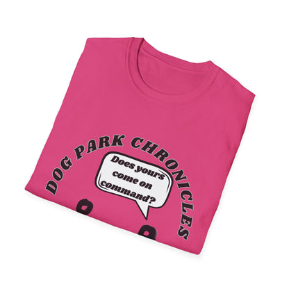 Dog Park Come on Command Unisex Softstyle T-Shirt