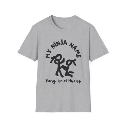 Yank My Wang My Ninja Name Unisex Softstyle T-Shirt