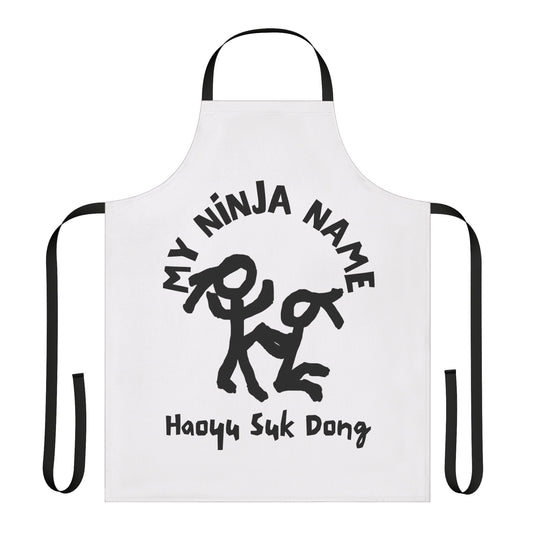 NJ194 Ninja Apron, 5-Color Straps (AOP)