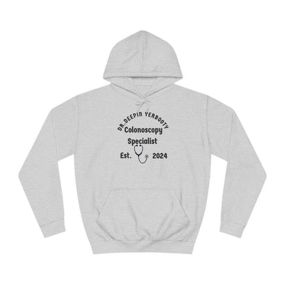 Dr. Deepin Yerbooty Unisex College Hoodie