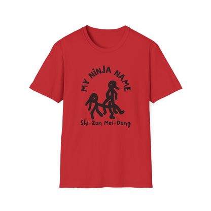 She's On My Dong My Ninja Name Unisex Softstyle T-Shirt