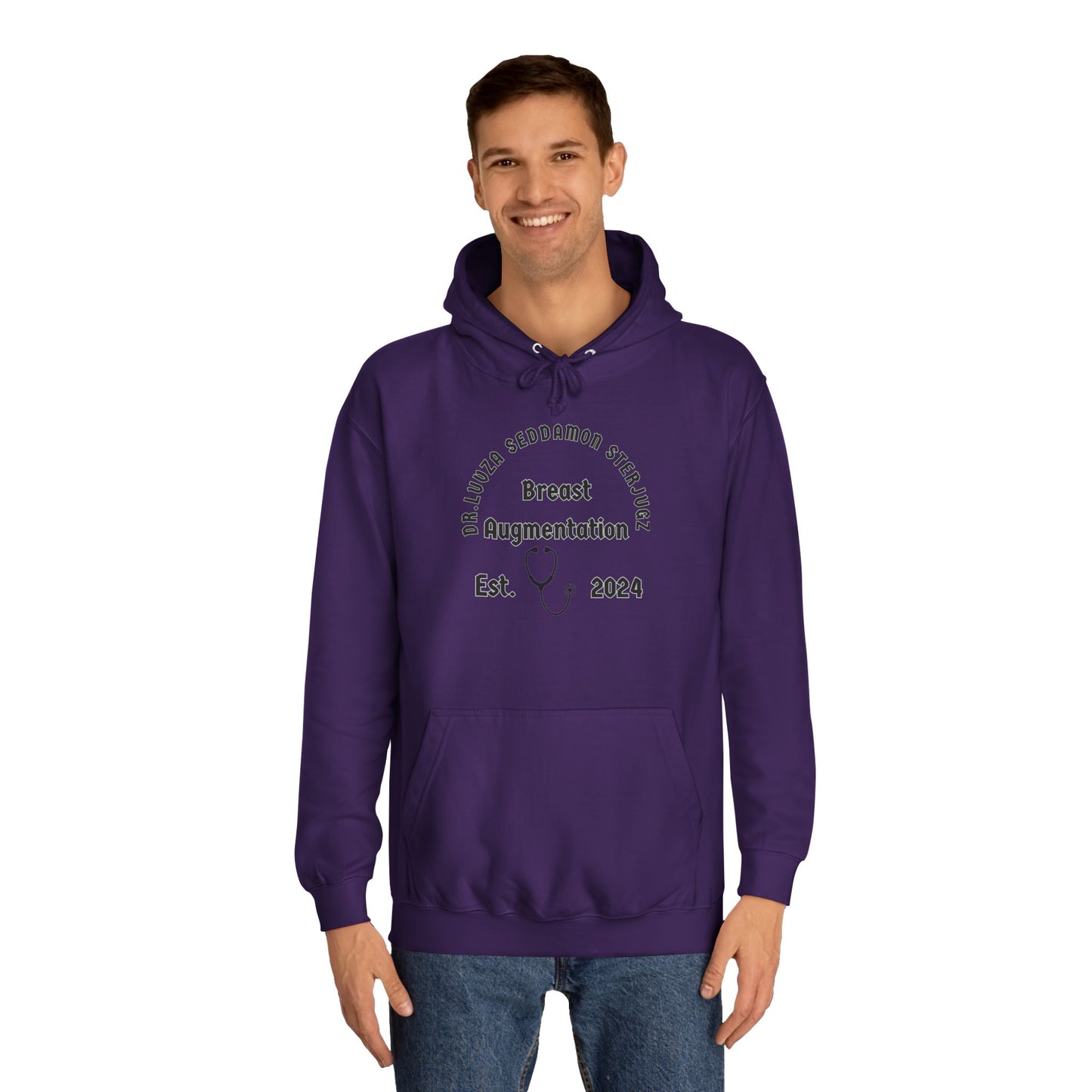 DR335 Unisex College Hoodie