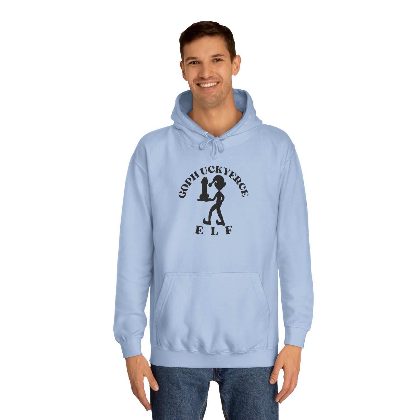 EB147 Unisex College Hoodie