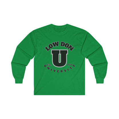 Low Don U Screwniversity Unisex Ultra Cotton Long Sleeve Tee