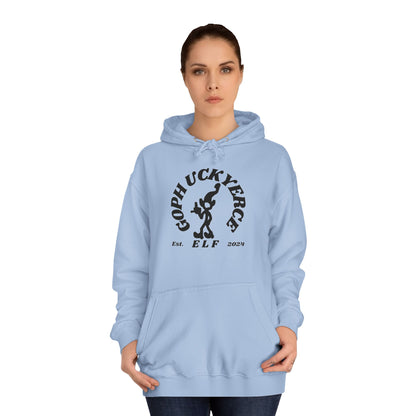 Goph Uckyerce Elf EB130 Unisex College Hoodie