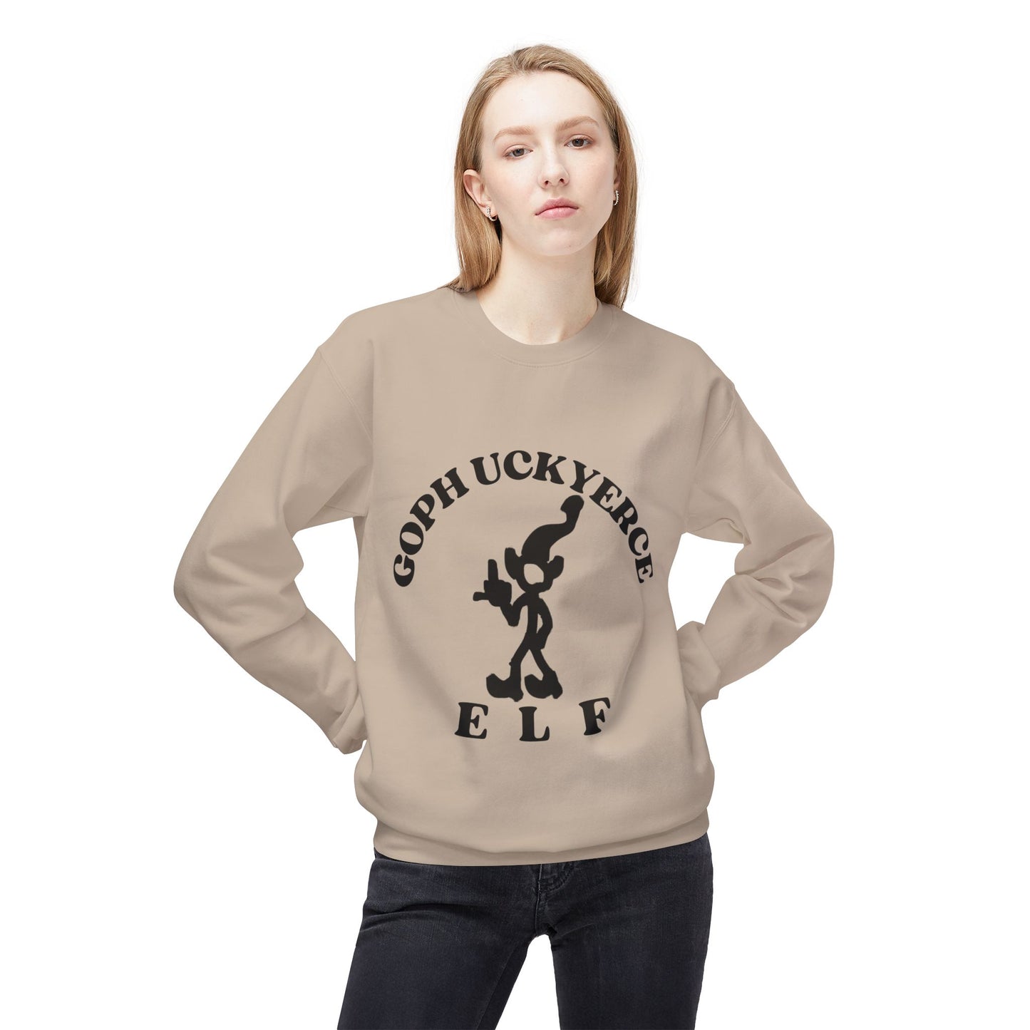 EB149 Unisex Midweight Softstyle Fleece Crewneck Sweatshirt