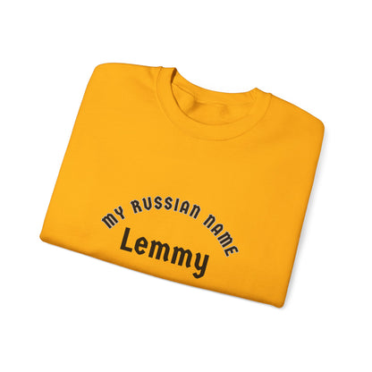 Let Me Stick It In My Russian Name Unisex Heavy Blend™ Crewneck Sweatshirt