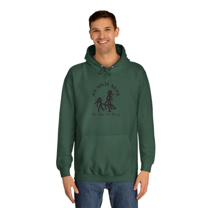 Shi Zon Mei Dong My Ninja Name Unisex College Hoodie