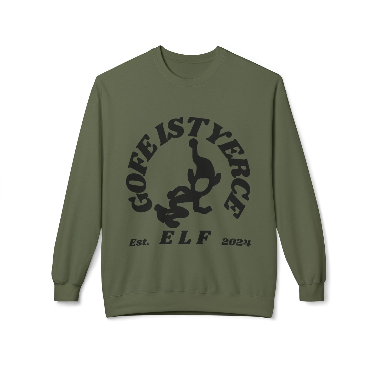 EB134 Unisex Midweight Softstyle Fleece Crewneck Sweatshirt