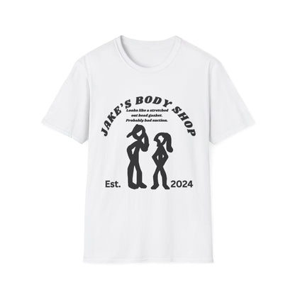 Jake's Body Shop Head Gasket Unisex Softstyle T-Shirt