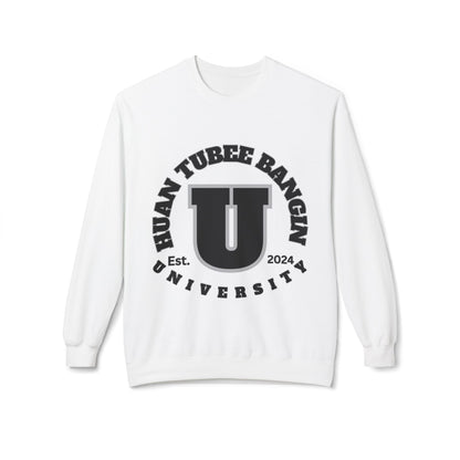 Huan Tubee Bangin U Screwniversity Unisex Midweight Softstyle Fleece Crewneck Sweatshirt