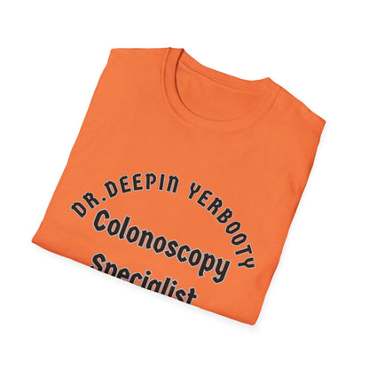 Dr. Deepin Yerbooty Unisex Softstyle T-Shirt