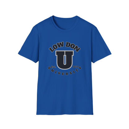 Low Don U Screwniversity Unisex Softstyle T-Shirt