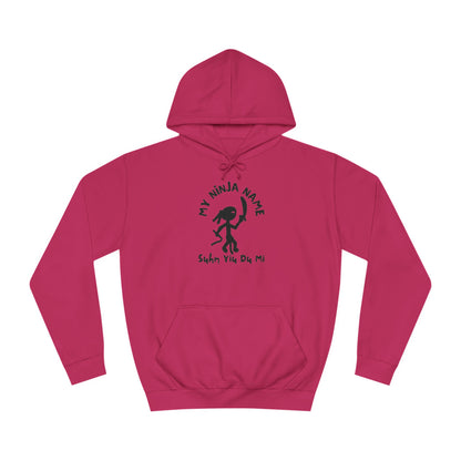 Suhn Yiu Du Mi My Ninja Name Unisex College Hoodie