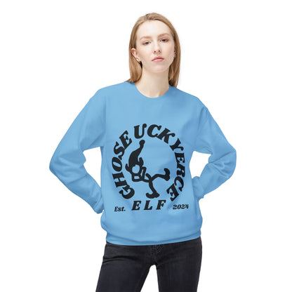 Ghose Uckyerce Elf Unisex Midweight Softstyle Fleece Crewneck Sweatshirt