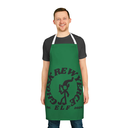 Ghosk Rewyerce Elf EB138 Apron Original Vicious Van Goph Design featuring Yerce Elves