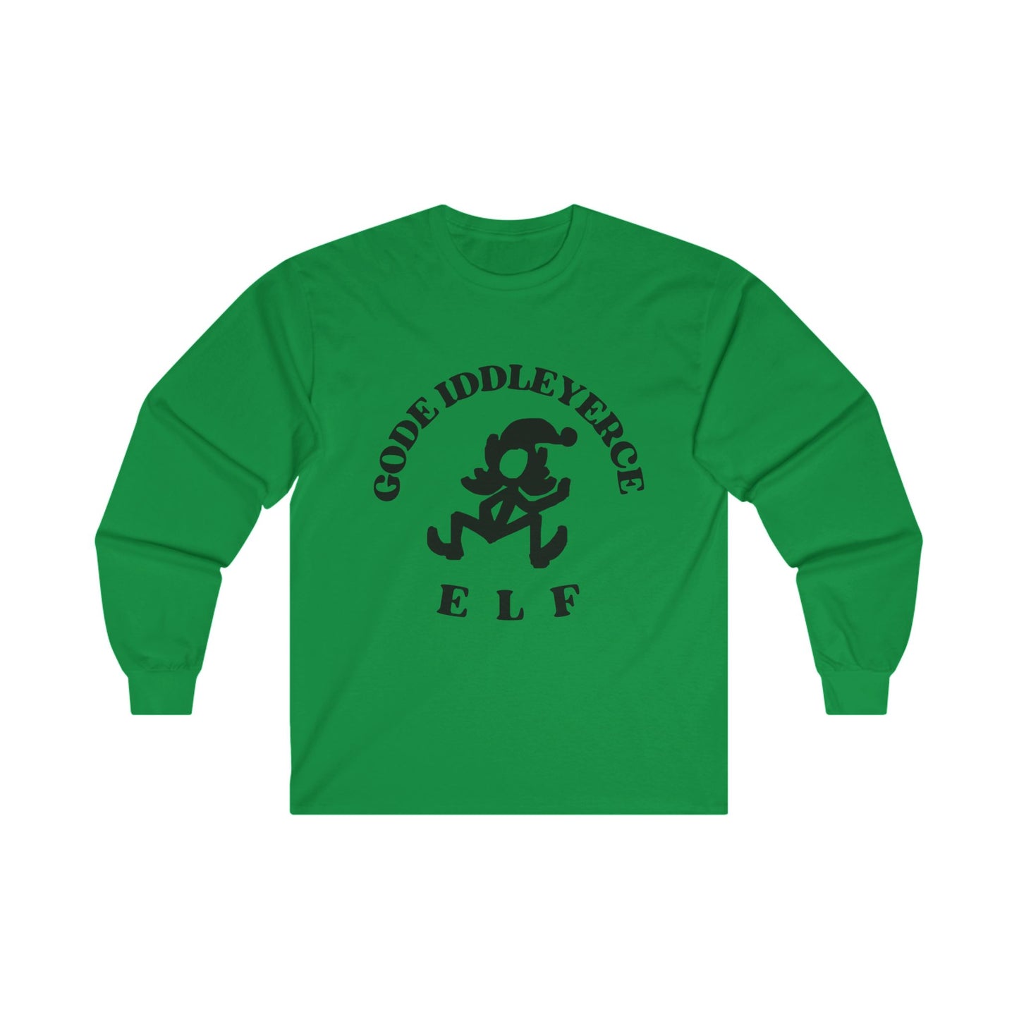 Gode Iddleyerce Elf Unisex Ultra Cotton Long Sleeve Tee