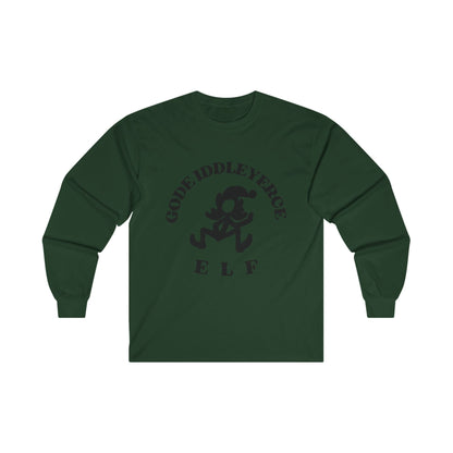 Gode Iddleyerce Elf Unisex Ultra Cotton Long Sleeve Tee