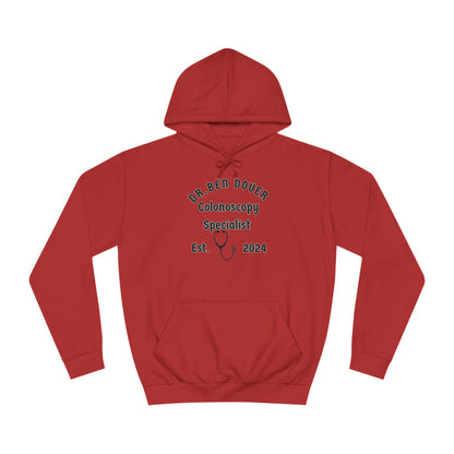 Dr. Ben Dover Unisex College Hoodie