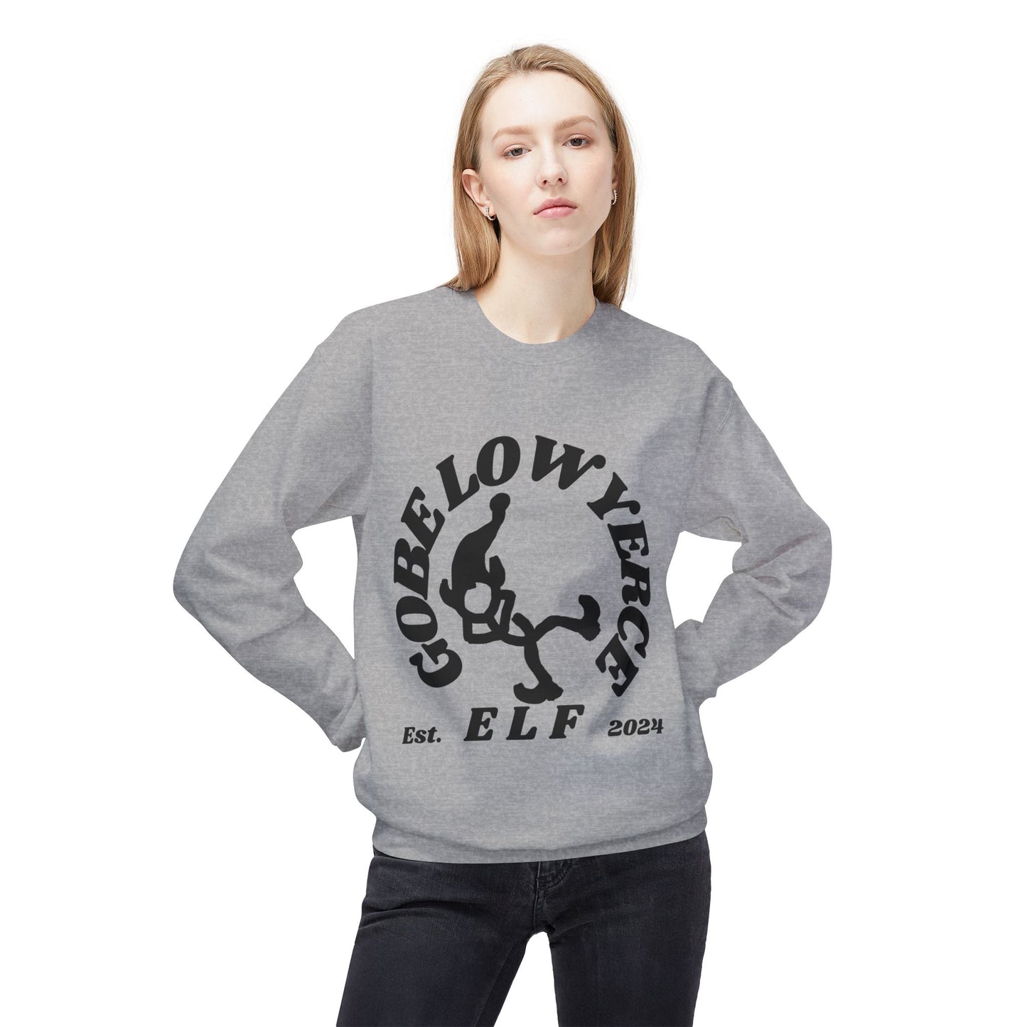 EB133 Unisex Midweight Softstyle Fleece Crewneck Sweatshirt