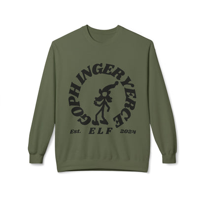 Goph Ingeryerce Elf  Midweight Softstyle Fleece Crewneck Sweatshirt