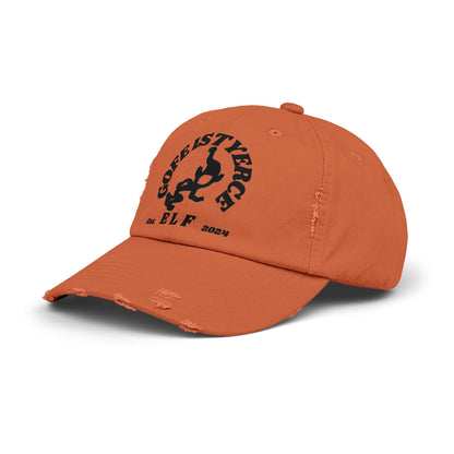 Gofe Istyerce Elf Unisex Distressed Cap