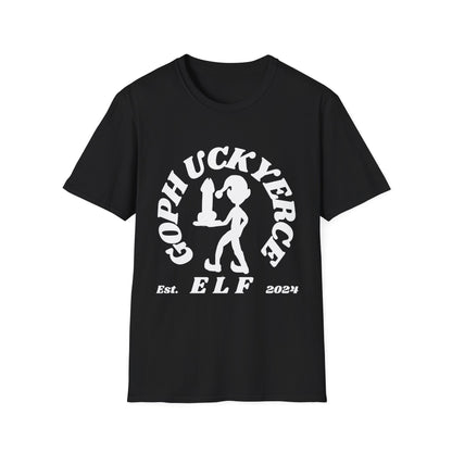 Goph Uckyerce Elf Dildo Delivery Unisex Softstyle T-Shirt